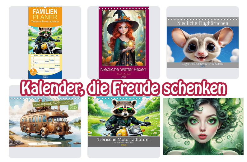 Kalender zum verschenken